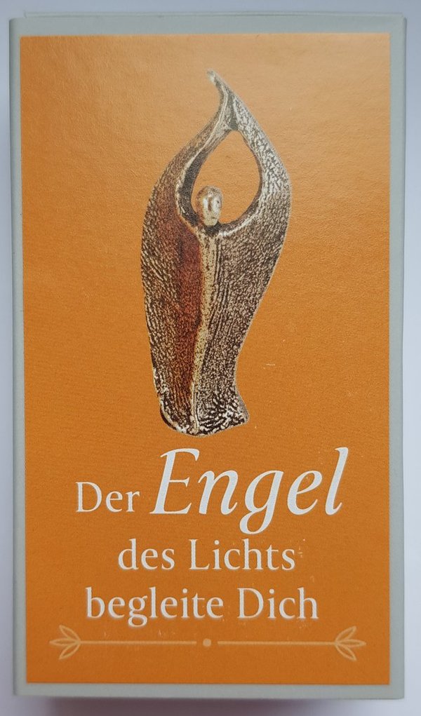 Bronzefigur Engel - Der Engel des Lichts begleite Dich